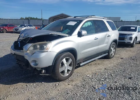 2010 GMC Acadia Slt-1 z USA, uszkodzony, nr VIN 1GKLRMED9AJ256031